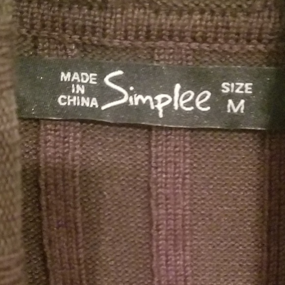 NWOT Simplee Bodycon Sweater Dress - Picture 6 of 6